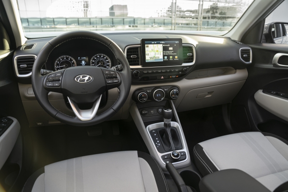 2022 Hyundai Venue interior