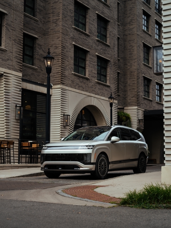 2026 Hyundai Ioniq 9 three-row electric SUV, official press photo