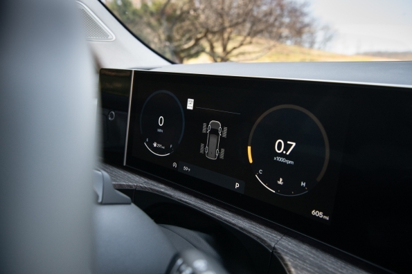 Santa Fe curved panoramic display