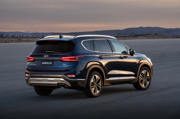 The All New 2019 Santa Fe Makes Its United States Debut At The New York International Auto Show Hyundai Newsroom
